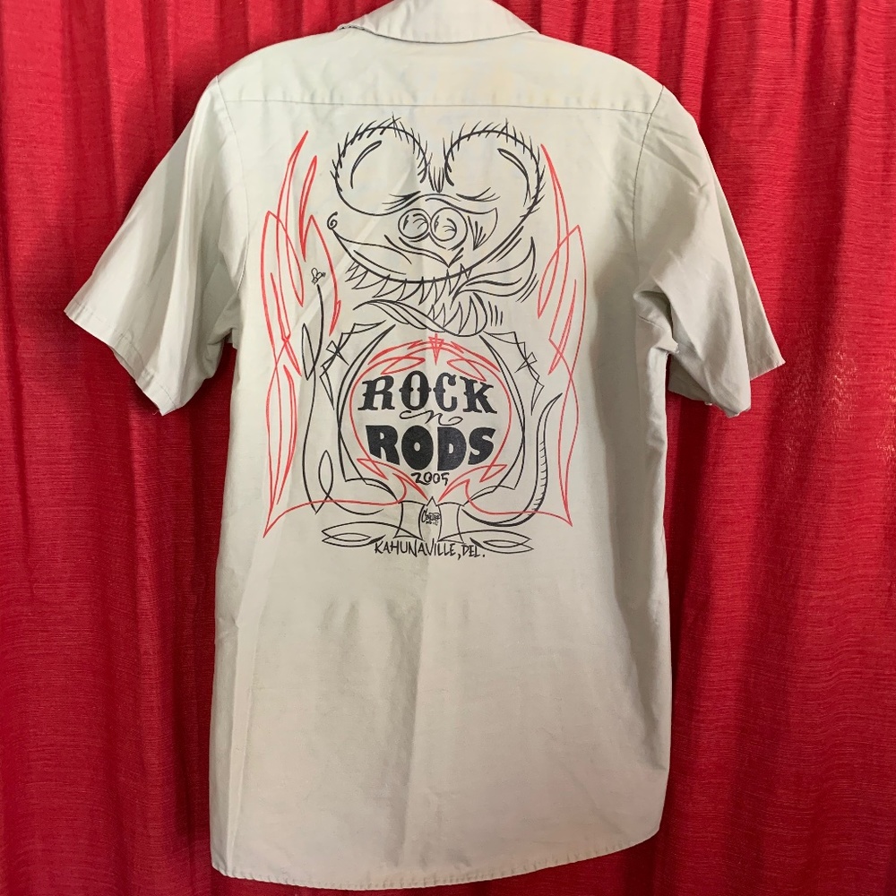 Shop Shirt  Hot Rod. Pin Striping. Kustom Kulture.